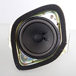 【YD103-28A】4寸20W6Ω圆形中音轻客面包汽车扬声器