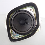 【YD103-28A】4寸20W6Ω圆形中音轻客面包汽车扬声器